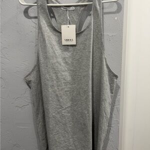 NIKOL Gray Women's Muscle Tee